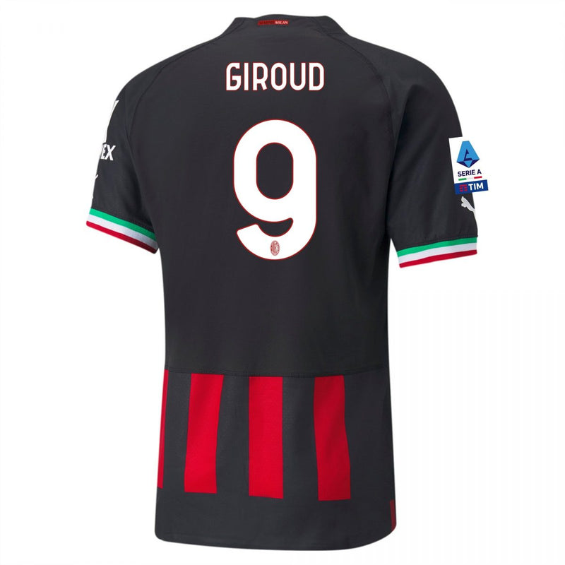 Olivier Giroud AC Milan 22/23 Authentic I Home Jersey