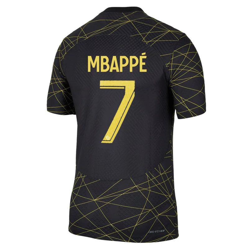 Kylian Mbappé Paris Saint-Germain (PSG) 22/23 Authentic IV Fourth Jersey