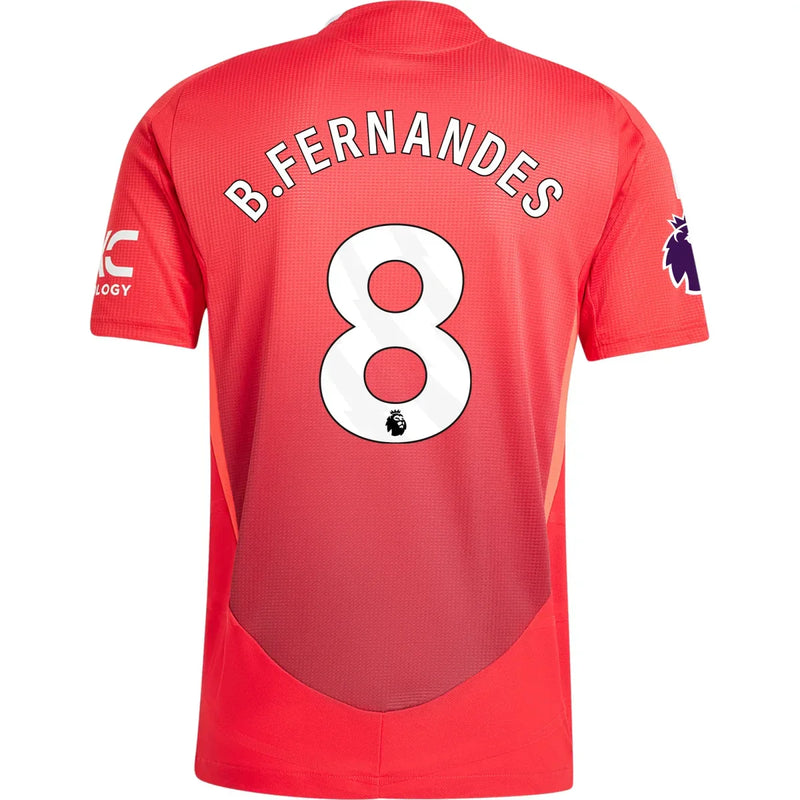 Bruno Fernandes Manchester United 24/25 Authentic I Home Jersey