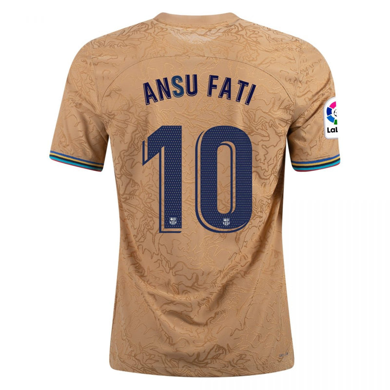 Ansu Fati Barcelona 22/23 Authentic II Away Jersey