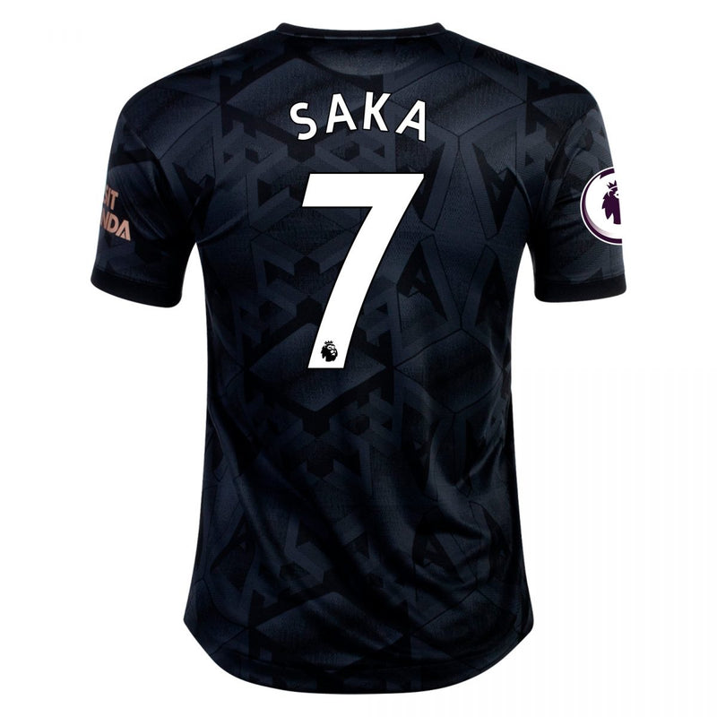 Bukayo Saka Arsenal 22/23 Authentic II Away Jersey