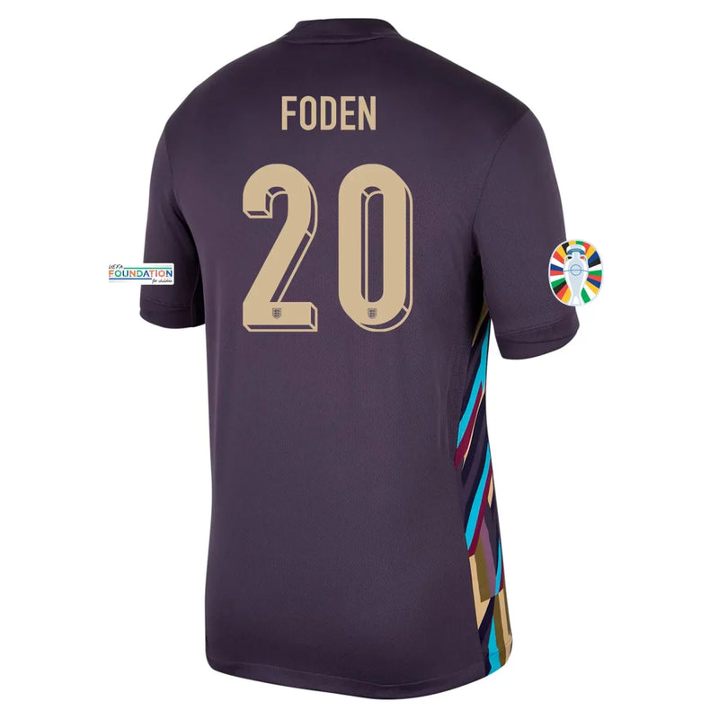 Phil Foden England 24/25 Authentic II Away Jersey