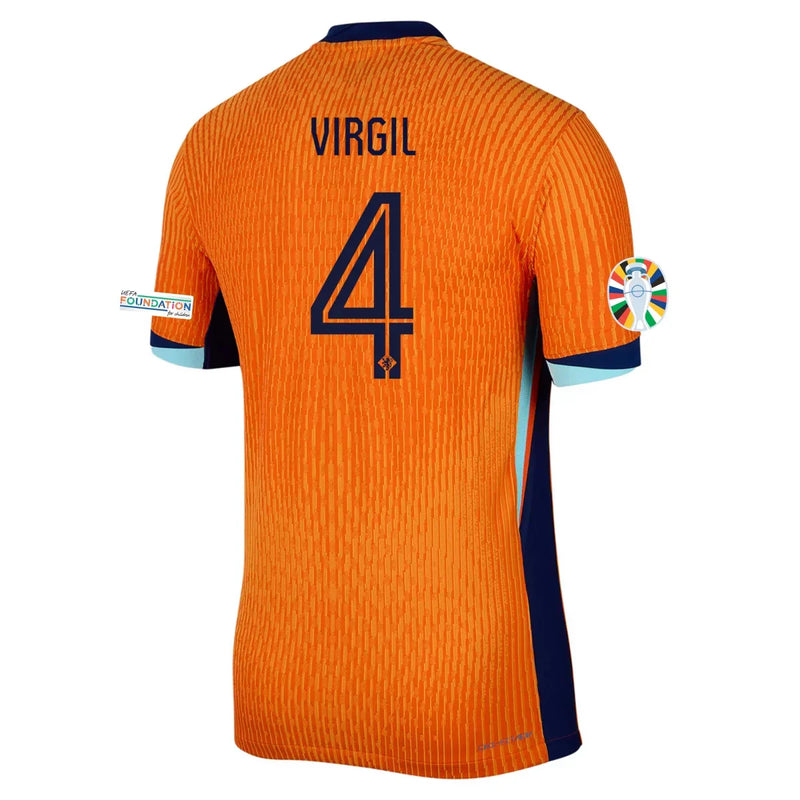 Virgil van Dijk Netherlands 24/25 Authentic I Home Jersey