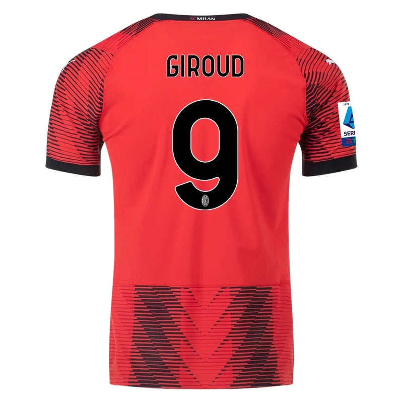 Olivier Giroud AC Milan 23/24 Authentic I Home Jersey