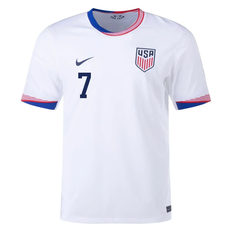 Giovanni Reyna USA 24/25 I Home Jersey