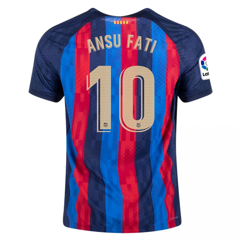 Ansu Fati Barcelona 22/23 Authentic I Home Jersey