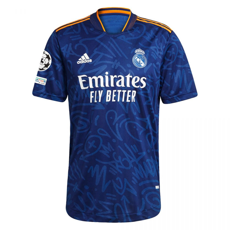 Karim Benzema Real Madrid 21/22 Authentic II Away Jersey