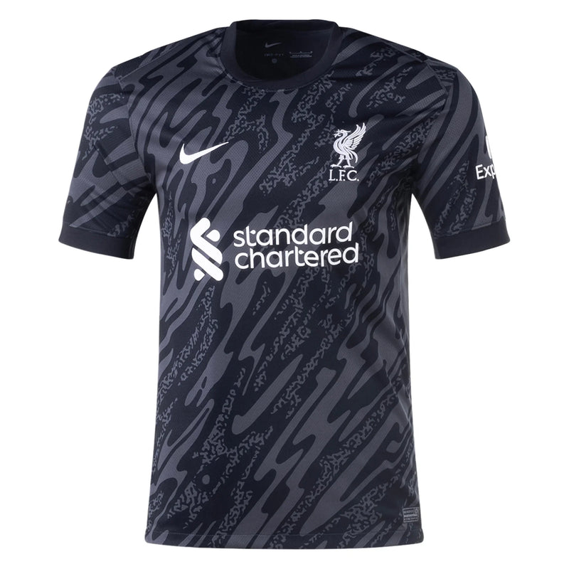 Liverpool 24/25 Goalkeeper Black Jersey